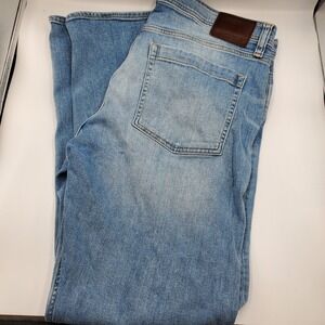 REVTOWN DECADE DENIM Mens Sharp Fit Blue Wash Jeans W38 L32